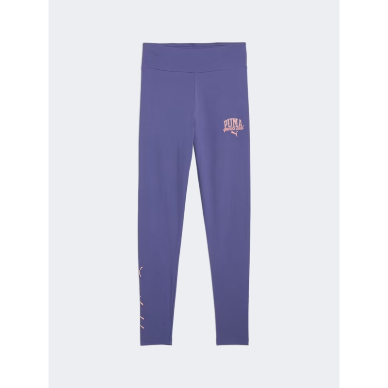 Puma Class Girls Lifestyle Tight Blue Crystal