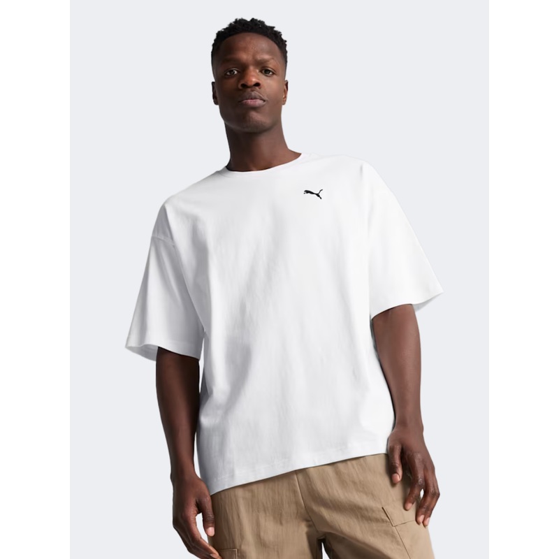 Puma Wardrobe Essentials Men Lifestyle T-Shirt White