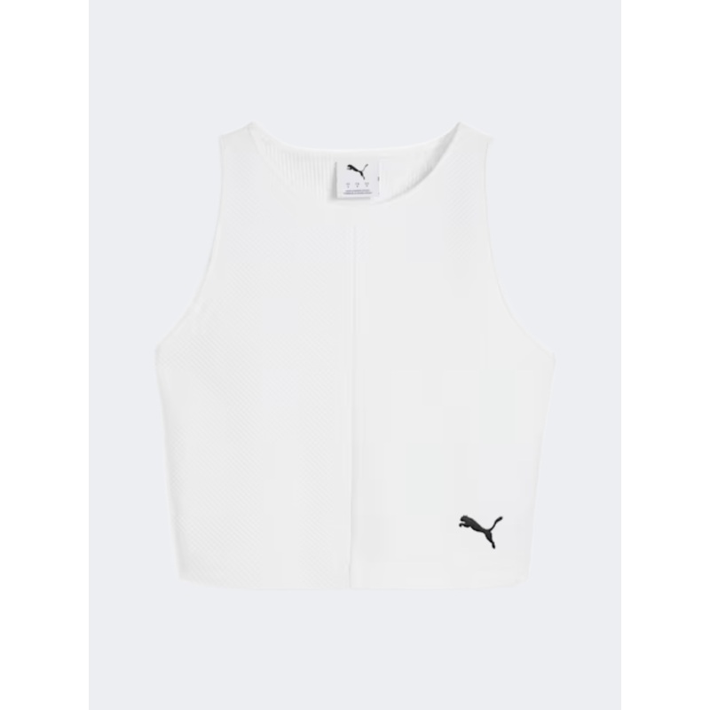 Puma Wardrobe Essentials Women Lifestyle Tank White