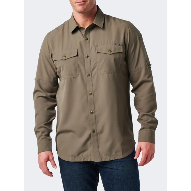 5-11 Brand Marksman Men Tactical Shirt Sage Green