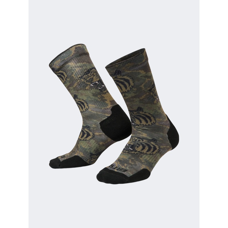 5-11 Tiger Axe Men Tactical Sock Covert Green