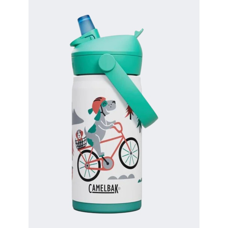 Camelbak Thrive Flip Straw 12 Oz Kids Lifestyle Bottle Biking Dogs