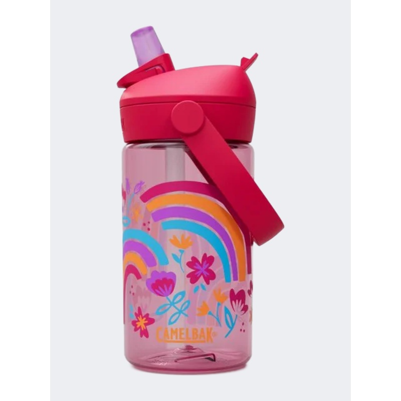 Camelbak Thrive Flip Straw 14 Oz Kids Lifestyle Bottle Rainbow Floral