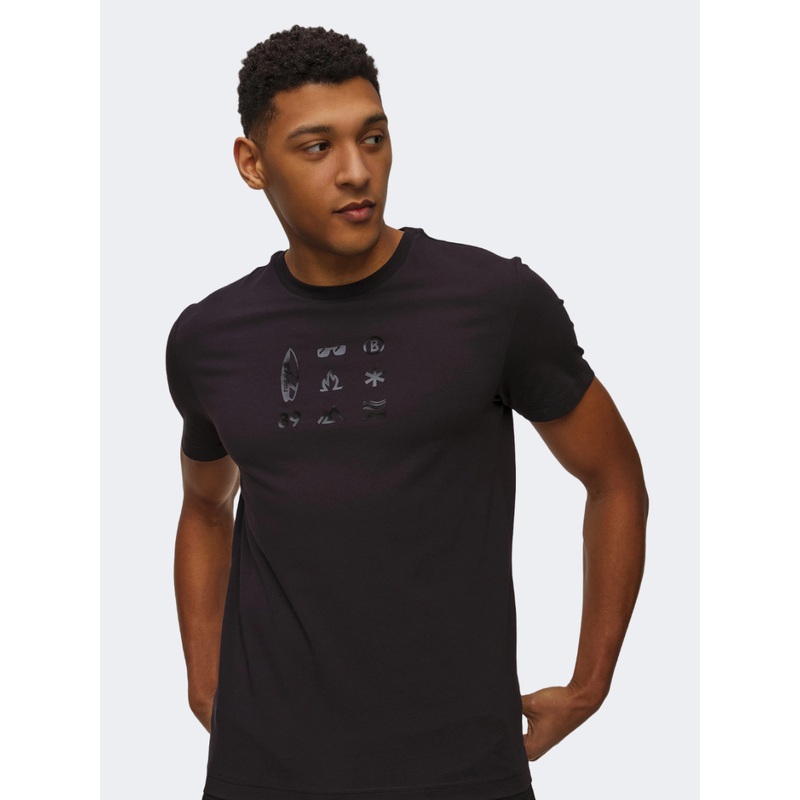 Fire And Ice Matteo Men Lifestyle T-Shirt Deepest Navy