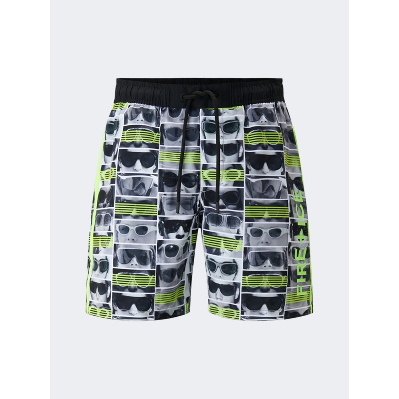 Fire And Ice Sorin Men Beach Swim Short Black