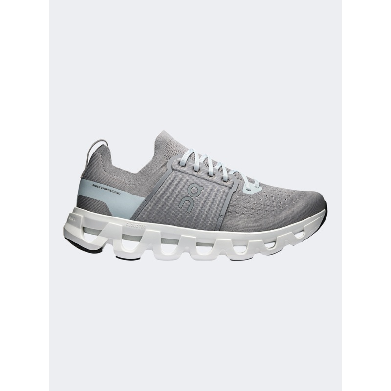 On Cloudswift 4 Men Running Shoes Alloy/Glacier