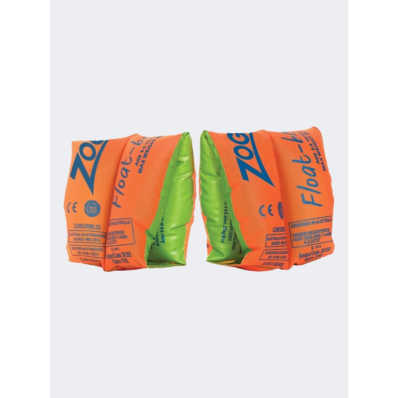 Zoggs Float Bands Kids Swim Floater Orange