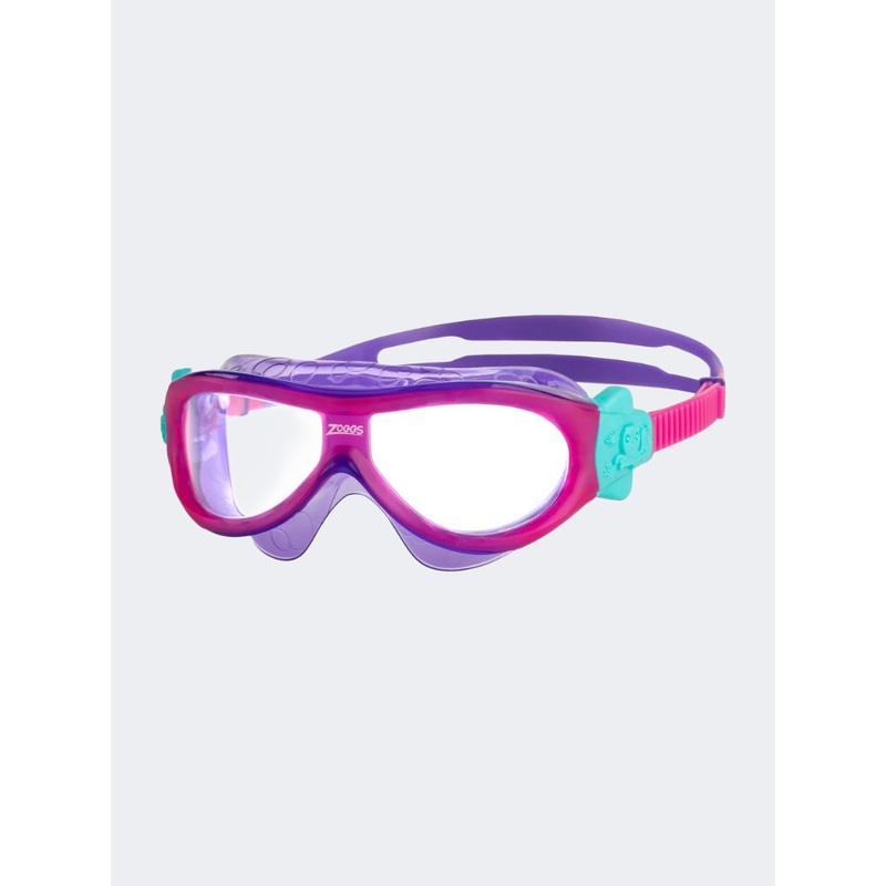 Zoggs Phantom Kids Swim Goggles Pink Violet