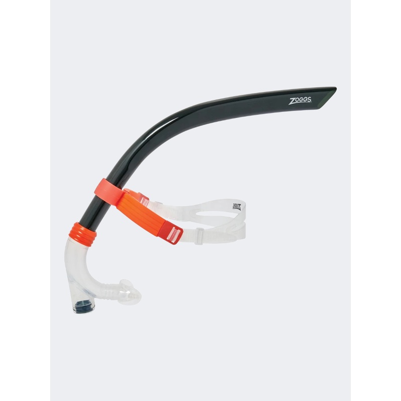 Zoggs Snorkel Swim Snorkel Black/Orange