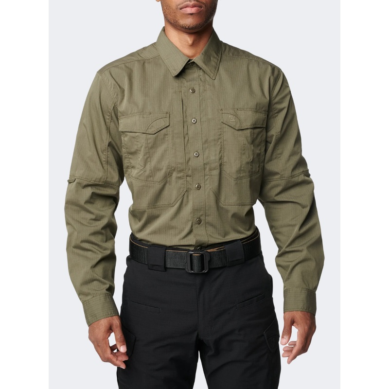 5-11 Stryke Men Tactical Shirt Ranger Green