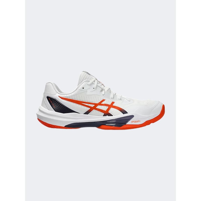 Asics Sky Elite Ff 3 Men Volley Shoes White/Orange