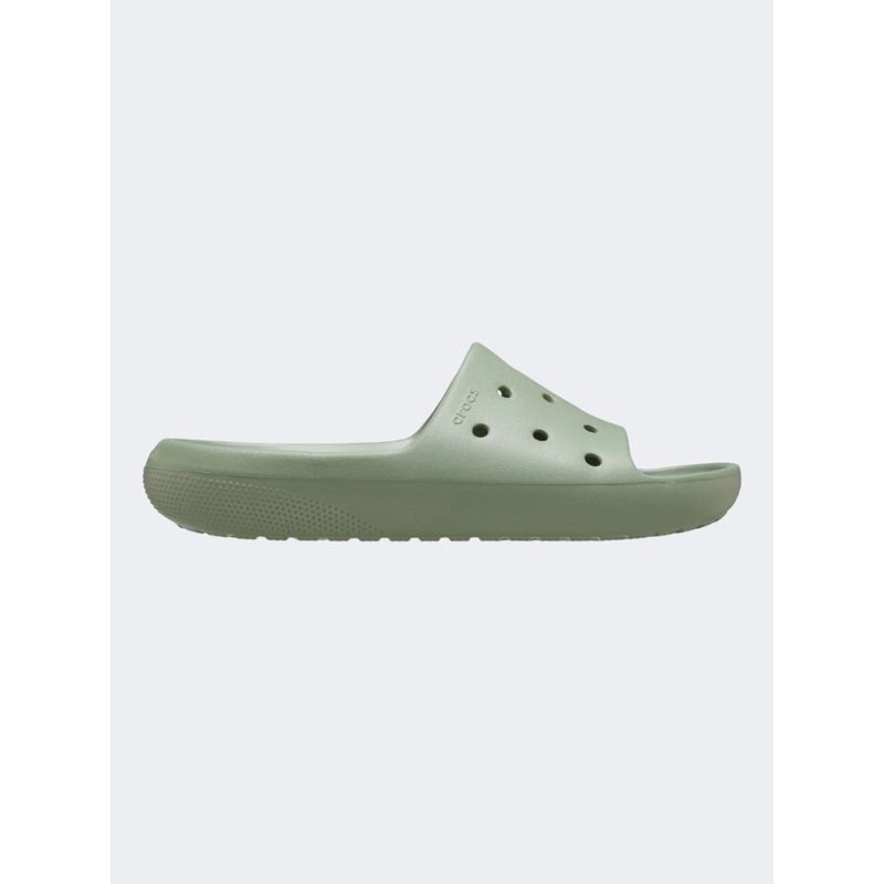 Crocs Classic V2 Unisex Lifestyle Slippers Moss