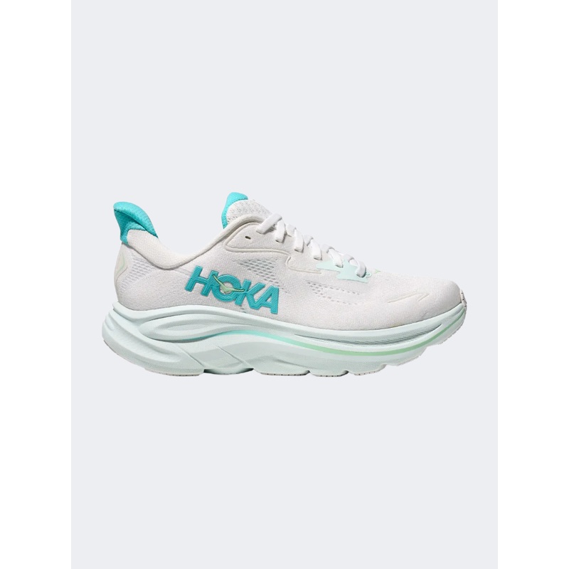 Hoka Clifton 10 Women Running Shoes White/Blue