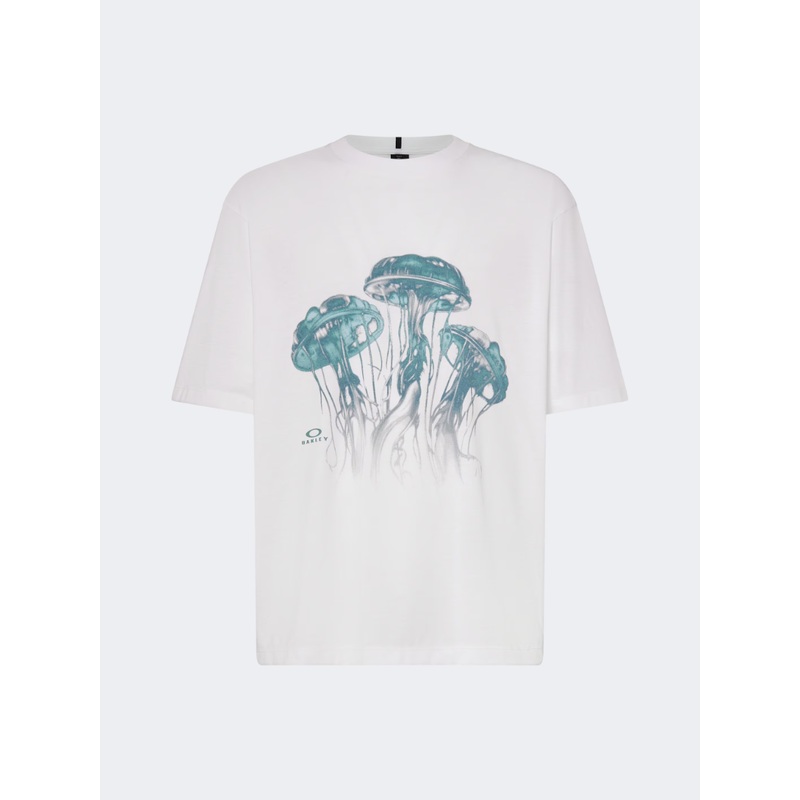 Oakley Jellyfish Men Lifestyle T-Shirt White