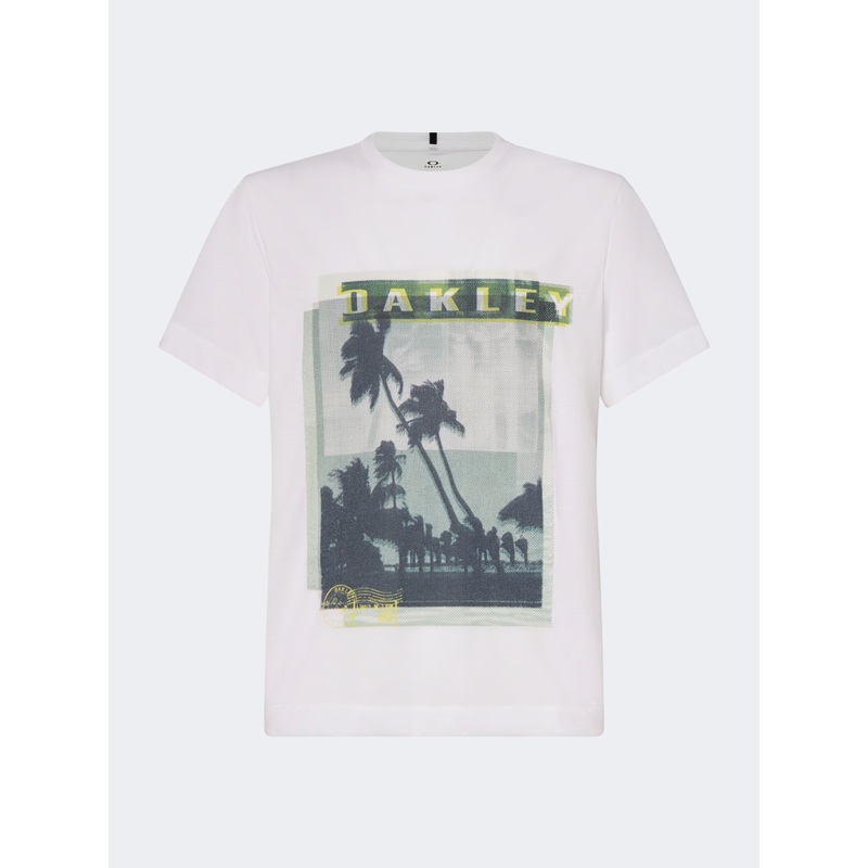 Oakley Palm Men Lifestyle T-Shirt White