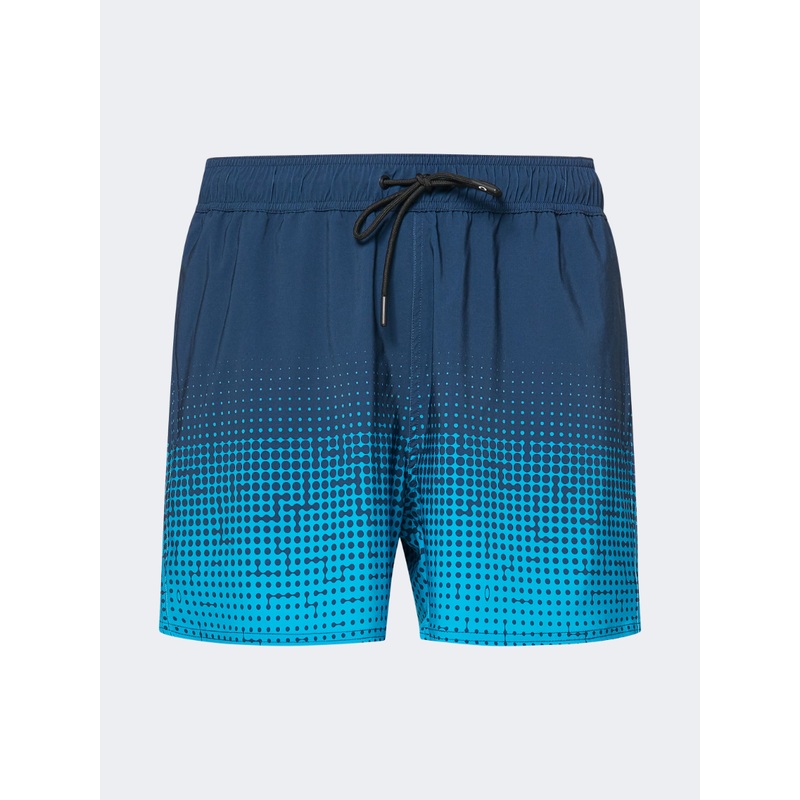Oakley Sand Pixel Rc 16 Inch Men Beach Swim Short Abyss/Blue