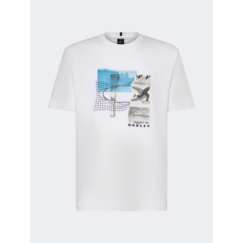 Oakley Skate Men Lifestyle T-Shirt White