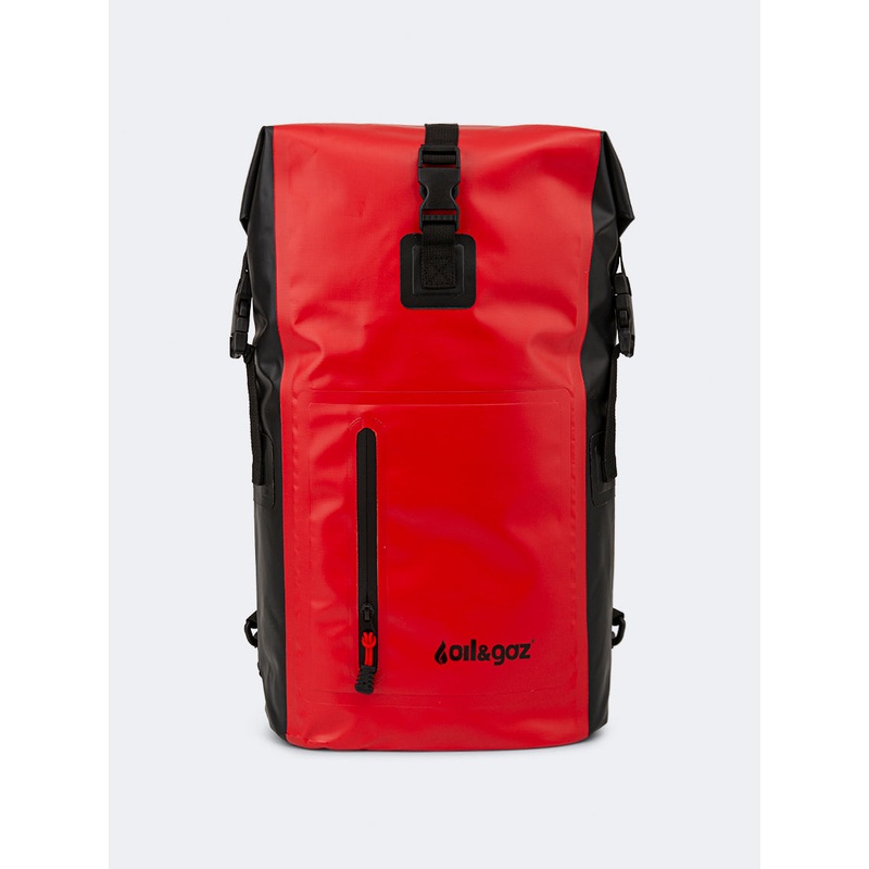 Oil And Gaz Durable Unisex Lifestyle Water Proof Bag Red