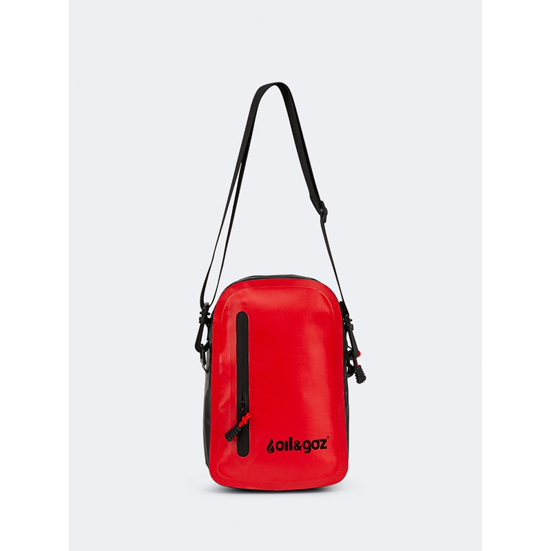 Oil And Gaz Durable Unisex Lifestyle Water Proof Cross Bag Red