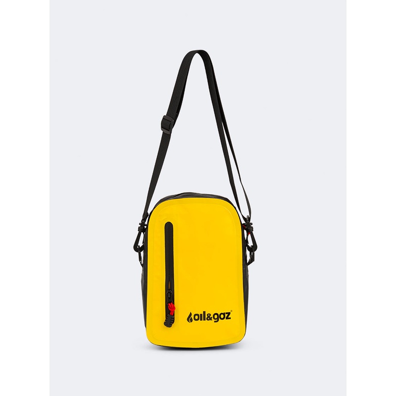 Oil And Gaz Durable Unisex Lifestyle Water Proof Cross Bag Yellow/Red
