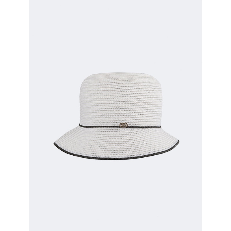 Oil And Gaz Stylish Women Beach Cordobes Hat White