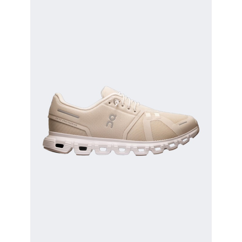 On Cloud 6 Women Lifestyle Sneakers Pearl/White