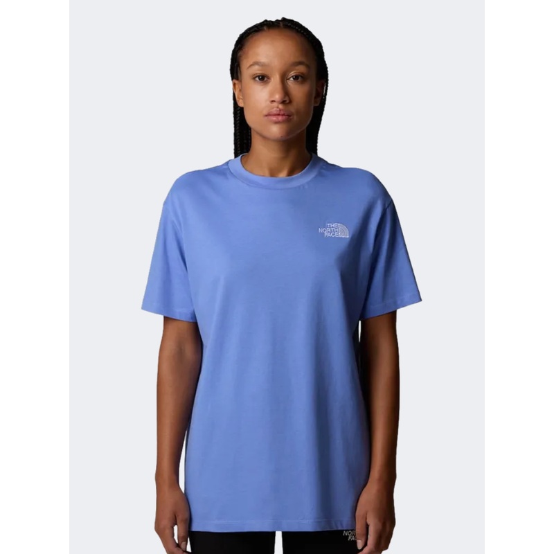 The North Face Essential Oversized Women Lifestyle T-Shirt Virtual Blue