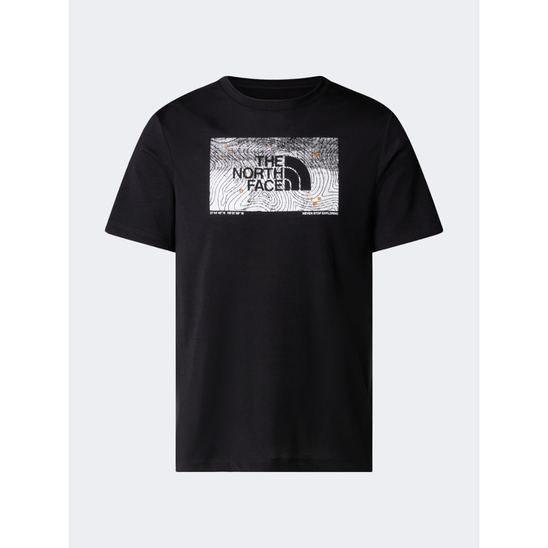 The North Face Foundation Abstract Graphic Men Lifestyle T-Shirt Black
