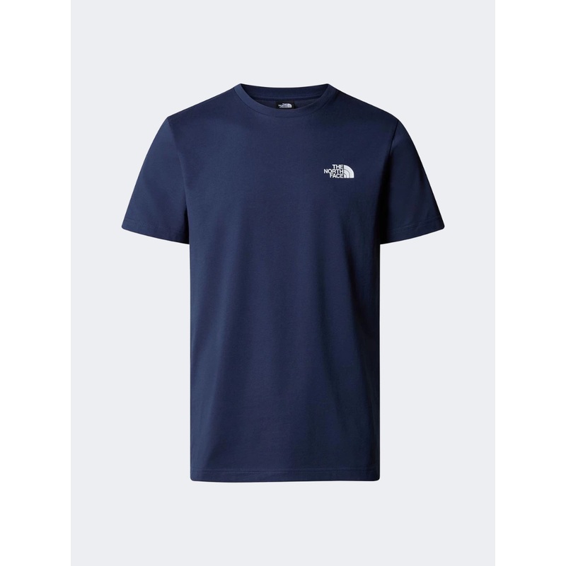 The North Face Simple Dome Men Lifestyle T-Shirt Summit Navy