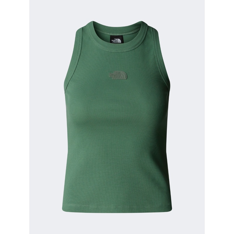 The North Face Slim Rib Women Lifestyle Tank Duck Green