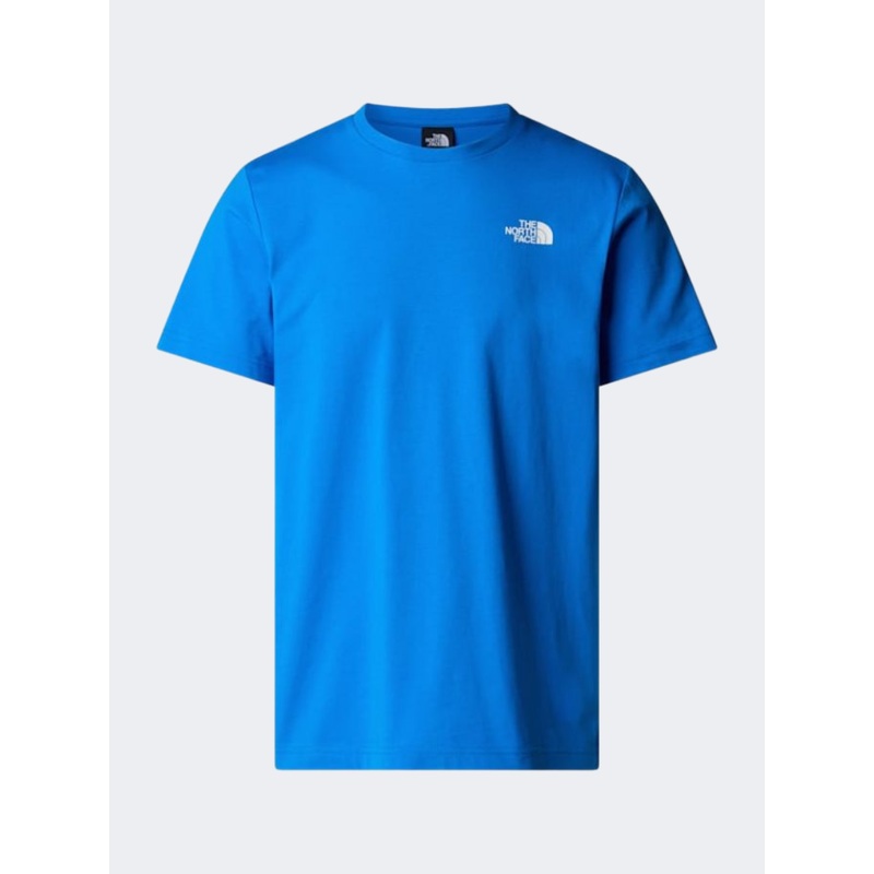 The North Face Vertical Men Lifestyle T-Shirt Hero Blue