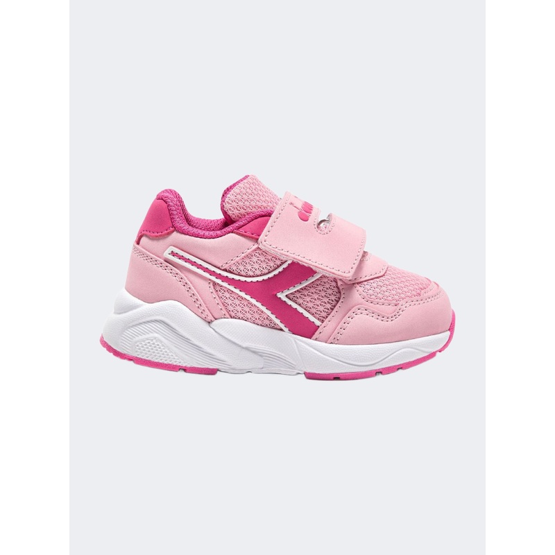 Diadora Falcon 5 I Infant-Girls Running Shoes Pink