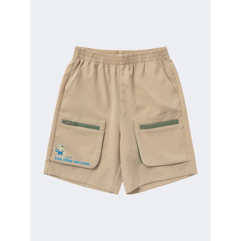 Erke Sport Infant-Girls Lifestyle Short Oatmeal