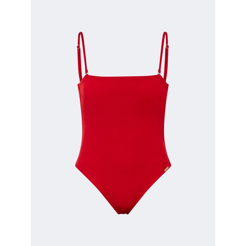 Oil And Gaz Modern Women Beach Monokini Red