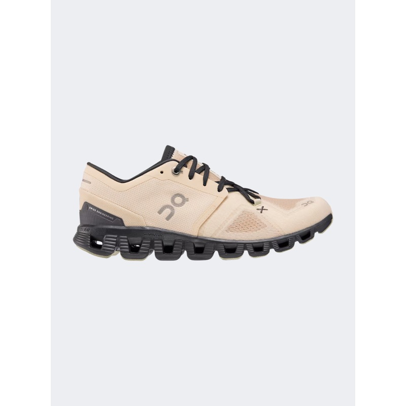 On Cloud X 3 Women Running Shoes Fawn/Magnet