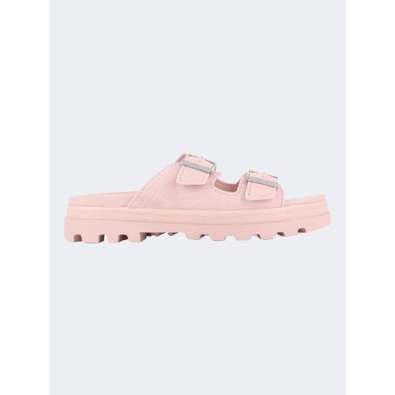 Palladium Dunelite Riviera Sde Women Lifestyle Slippers Nature Pink