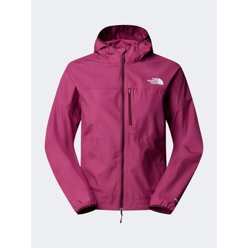 The North Face Higher Run Wind Women Hiking Jacket Cyber Berry
