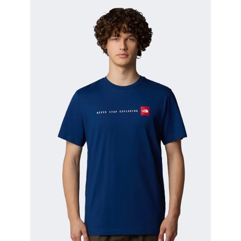 The North Face Never Stop Exploring Men Lifestyle T-Shirt Estate Blue