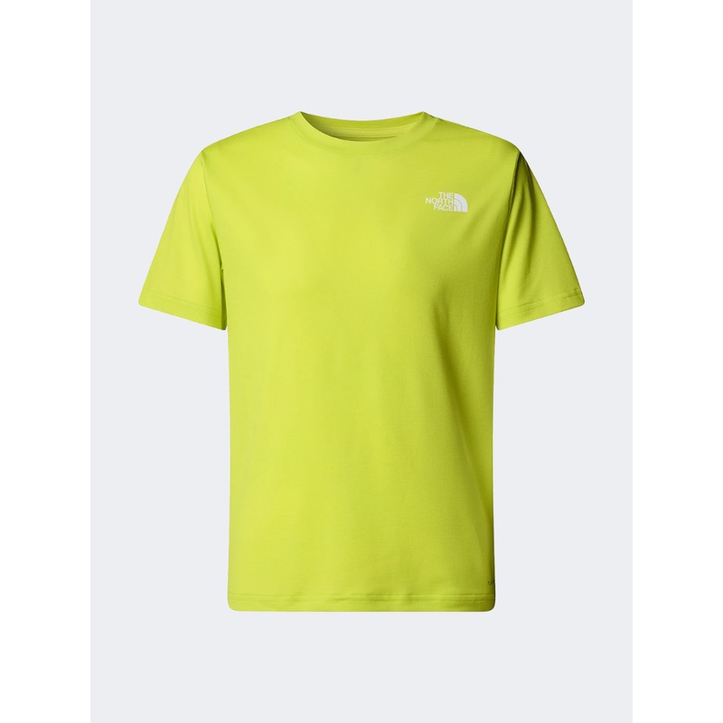 The North Face New 24/7 Boys Lifestyle T-Shirt Sulphur Spring Green