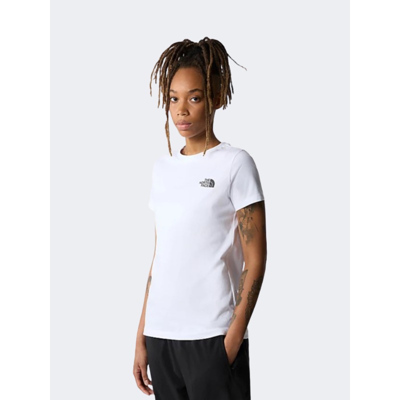 The North Face Redbox Slim Women Lifestyle T-Shirt White/Black
