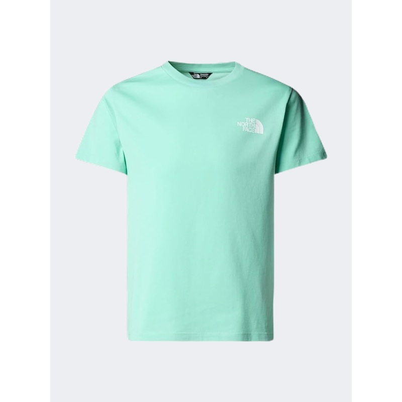 The North Face Simple Dome Boys Lifestyle T-Shirt Bright Foam