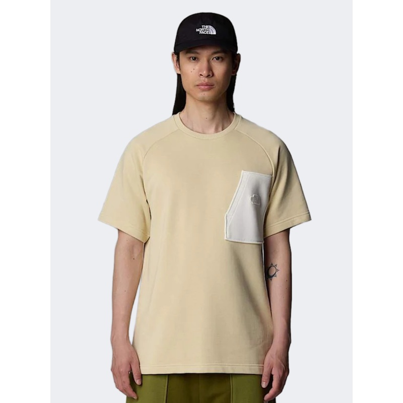The North Face Terry Relaxed Men Lifestyle T-Shirt Gravel