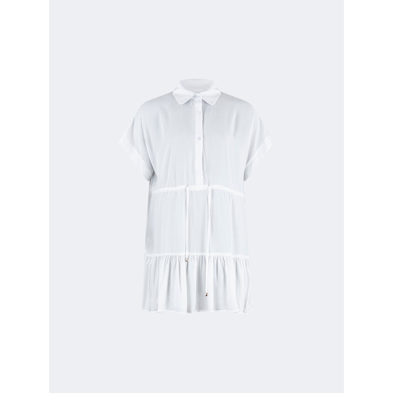 Top Ten Chic Women Beach Linnen Dress White