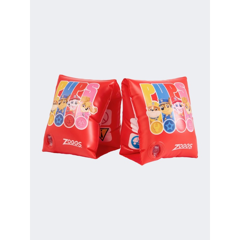 Zoggs Paw Patrol Swimbands Kids Swim Floater Red