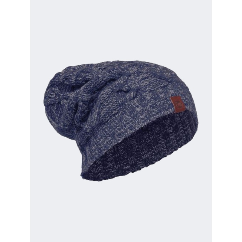 Buff Knitted Unisex Lifestyle Beanie Blue