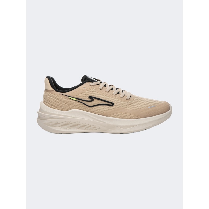 Erke Cushioning Men Running Shoesoatmeal/Black