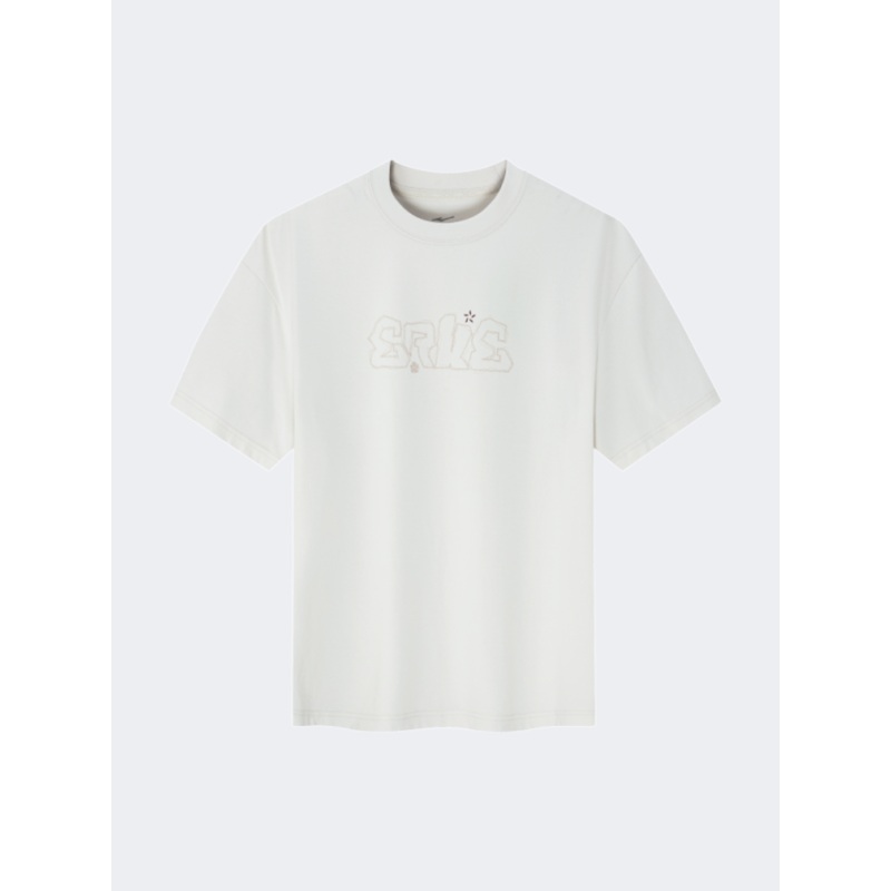 Erke Men Lifestyle T-Shirt Light White