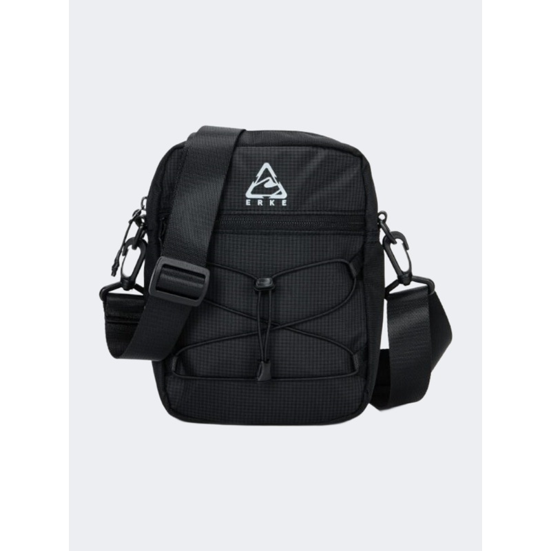 Erke Shoulder Unisex Lifestyle Bag Black