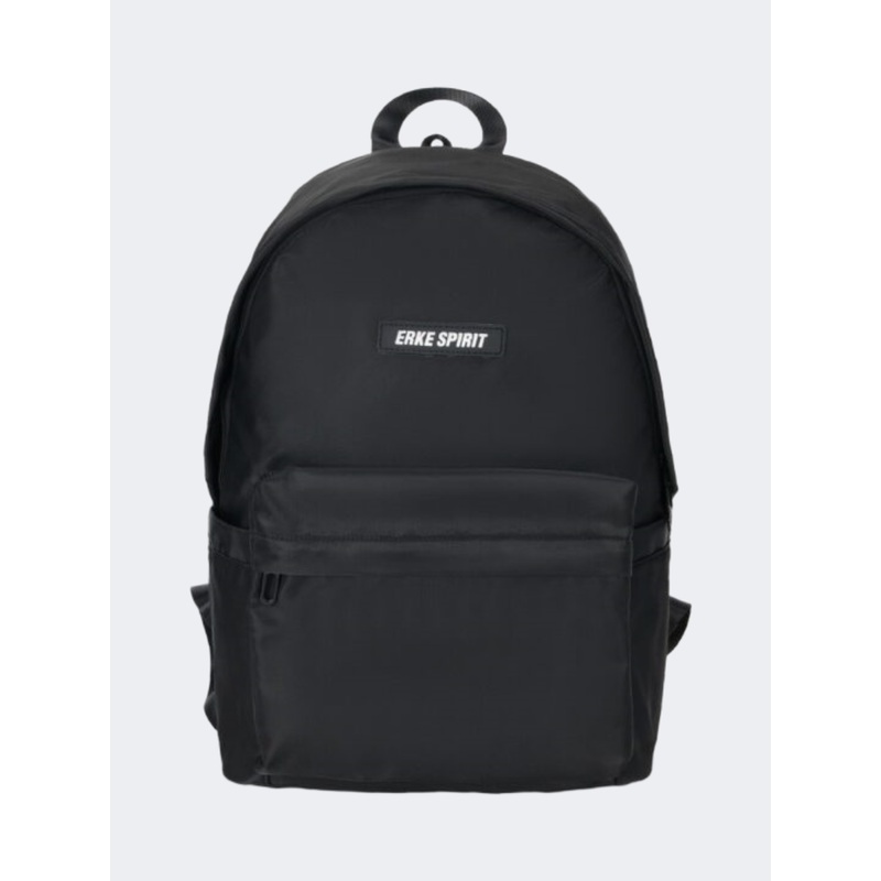 Erke Unisex Lifestyle Backpack Bag Black