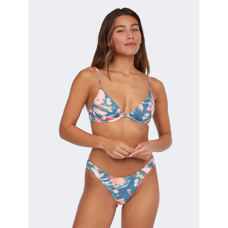 Oneill Honopu Rockley Women Beach Bikini Set Blue